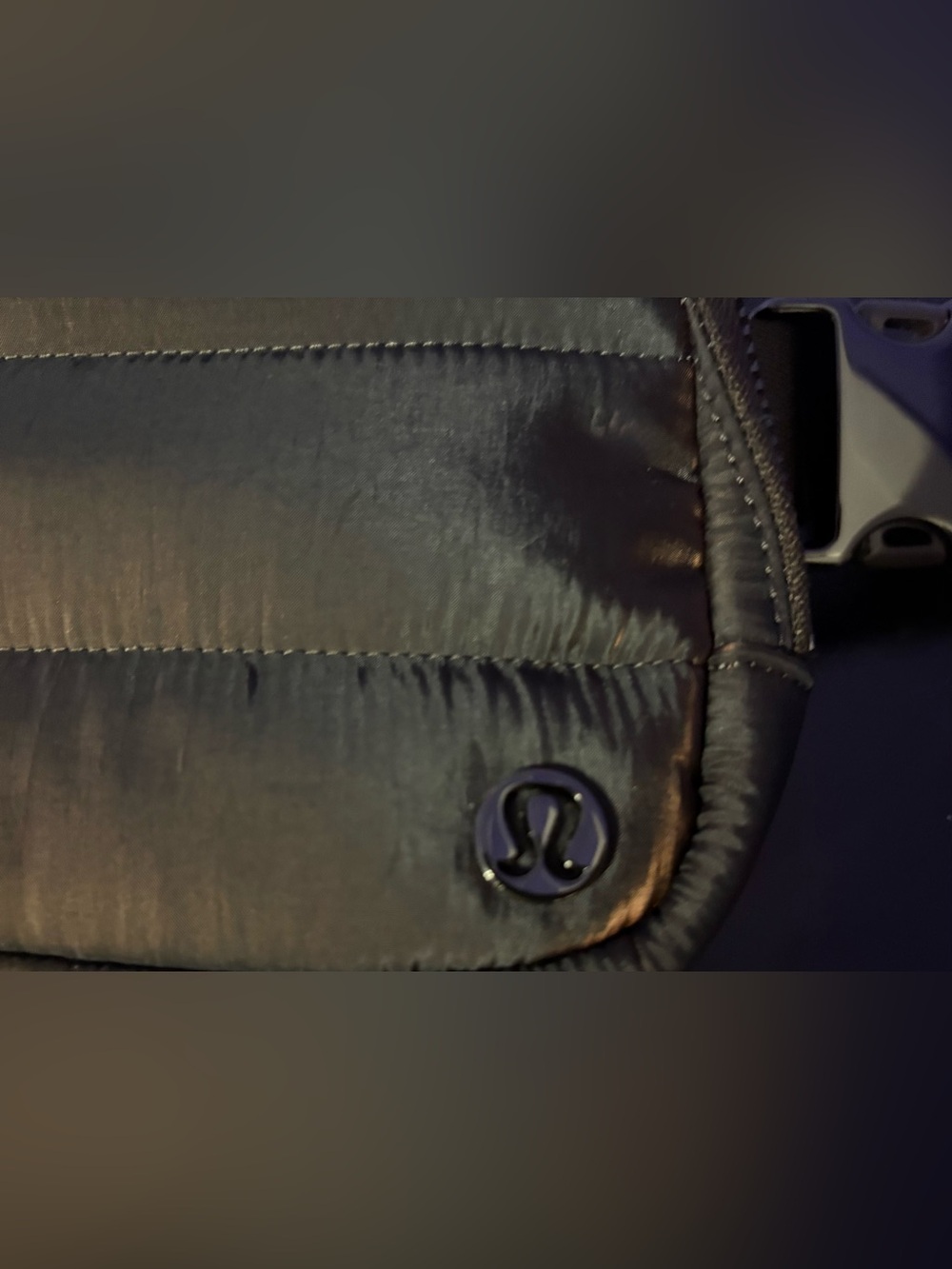 Lululemon Wunder Puff Iridescent Everywhere Belt Bag 1L - Heathered Espresso - Picture 14 of 15